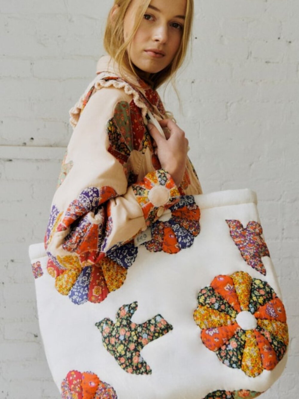 Maxi Tote bag - Sezane x Sea NY NWT 100% Cotton